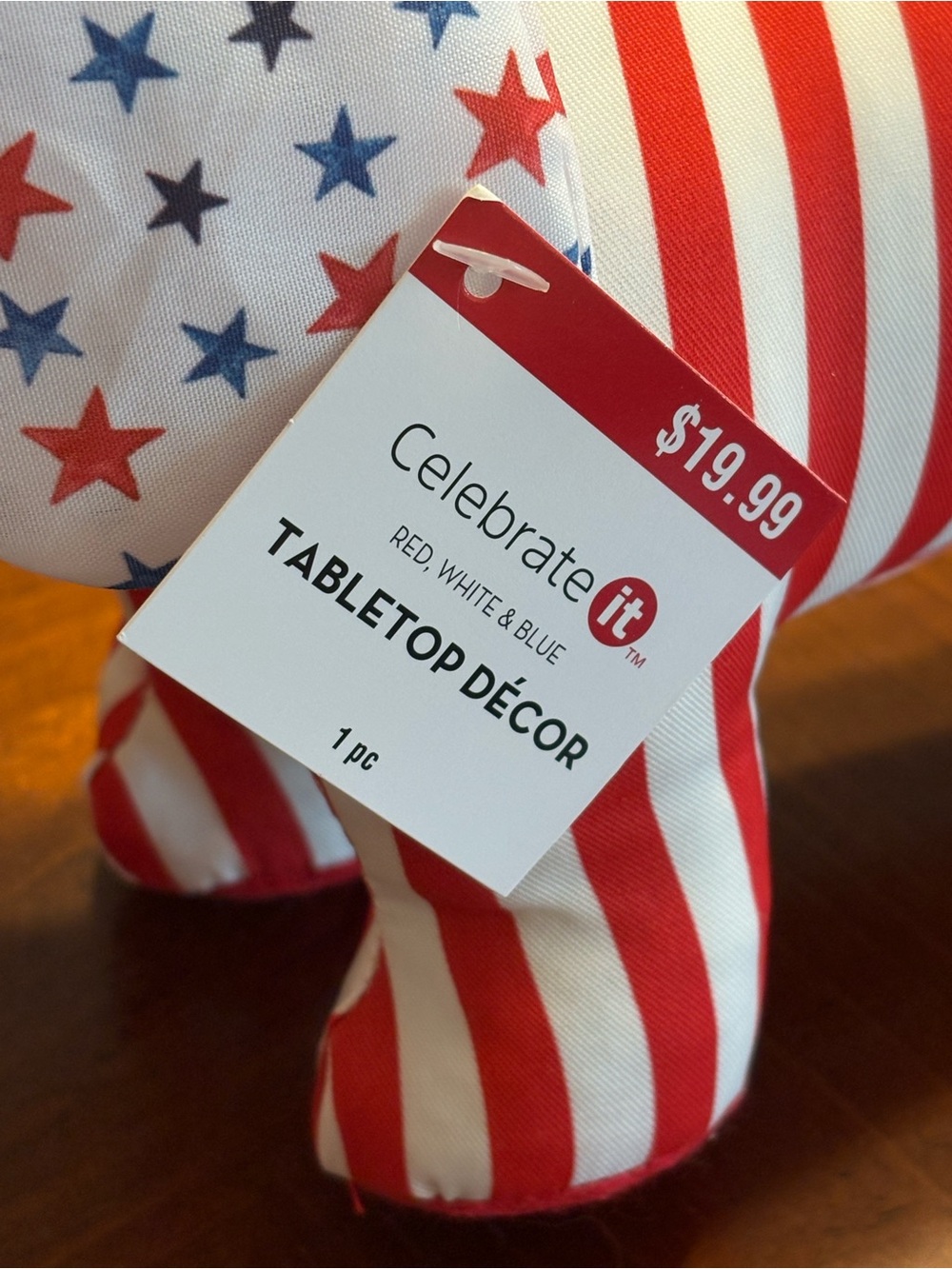 Celebrate It Patriotic Dachshund Tabletop Decor - Red, White & Blue - Picture 5 of 5